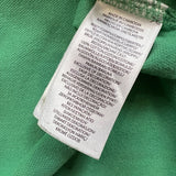 Polo Ralph Lauren Shirt Mens Large Green Nautical Flags Big Pony Short Sleeve