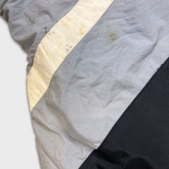 Vintage 90s Starter Pro Line Oakland Raiders Jacket Mens XL Black NFL Football 1/4 Zip Pullover