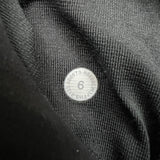 Lululemon Nulu Cropped Define Jacket Womens Size 6 Black Yoga Pilates Tracksuit