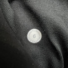 Lululemon Nulu Cropped Define Jacket Womens Size 6 Black Yoga Pilates Tracksuit