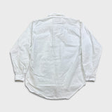 Vintage 90s Levi's Denim Shirt Mens Medium White Red Tab Light Wash Button Up