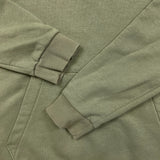 Adidas Hoodie Mens Medium Green Essentials Stripe Spell Out Logo Hooded Sweater