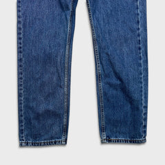 Levi's 505 Jeans Mens 33x30 Blue Regular Fit Straight Leg Medium Wash Denim Pants