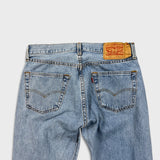 Levi's 501 Jeans Mens 30x30 Blue Original Fit Straight Leg Light Wash Denim Pants