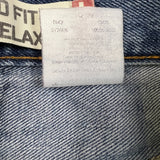 Vintage Y2K Levi's 550 Jeans Mens 32x27 Blue Relaxed Fit Straight Leg Medium Wash Baggy Denim Pants