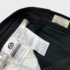 Levi's 511 Jeans Mens 34x34 Black Slim Fit Mid Rise Dark Wash Stretch Denim Pants