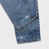 Vintage 90s Levi's Jeans Mens 38x30 Blue Relaxed Fit Light Wash Orange Tab Denim Pants