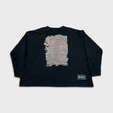 SS20 WE11DONE Long Sleeve Shirt Mens Small Black Oversized Graphic Tee