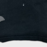 Vintage Y2K Ed Hardy Christian Audigier T Shirt Womens Small Black Faded Floral Graphic Top