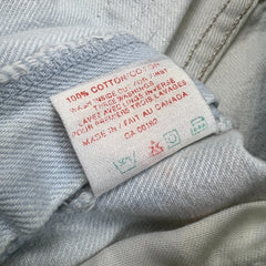 Vintage 90s Levi's 531 Jeans Mens 32x32 Blue Athletic Slim Fit Light Wash Denim Pants