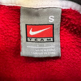 Vintage Y2K Nike Team Canada Hoodie Mens Small Red Center Swoosh Hockey NHL Pullover
