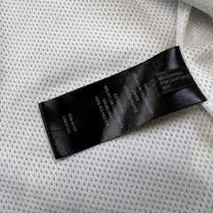 Karl Lagerfeld Paris Jacket Mens Small White Lightweight Lined Windbreaker Bomber