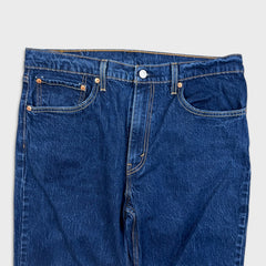 Levi's 516 Jeans Mens 34x31 Blue Slim Straight Leg Stretch Medium Wash Denim Pants