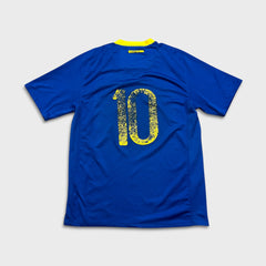 Vintage 2006 Nike Brazil Ricardo Kaka Soccer Jersey Mens XL Blue Dri-FIT FIFA World Cup