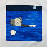 KAWS x Uniqlo UT Short Sleeve Artbook Cover T Shirt Mens 2XL White Graphic Tee