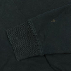 Michael Kors Sweatshirt Mens Large Black Embroidered MK Logo Pullover Sweater