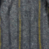 Vintage 90s Lee Storm Rider Denim Jacket Mens XL Black Stone Wash Blanket Lined Trucker Western