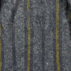 Vintage 90s Lee Storm Rider Denim Jacket Mens XL Black Stone Wash Blanket Lined Trucker Western