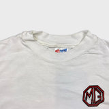 Vintage 90s MG MGB T Shirt Mens Large White USA Sports Car Single Stitch Tee