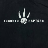 Vintage Y2K Toronto Raptors T Shirt Mens Large Black NBA Basketball Distressed Faded Tee