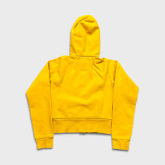 Lululemon Scuba Hoodie Womens Small Yellow Full Zip Sports Hooded Sweater