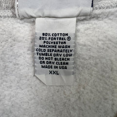 Vintage 1992 Reebok Washington Redskins Vest Mens 2XL Gray NFL Flex Football Pullover