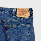 Levi's 501 Jeans Mens 38x32 Blue Original Fit Straight Medium Wash Denim Pants