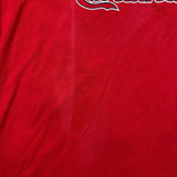Vintage Y2K Majestic St Louis Cardinals T Shirt Mens XL Red MLB Baseball Tee