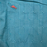 Tommy Bahama Shirt Mens Large Blue Hawaiian Checkered Preppy Button Up