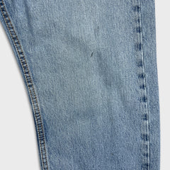 Levi's 505 Jeans Mens 34x30 Blue Regular Fit Straight Leg Light Wash Denim Pants