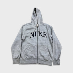 Nike Sportswear Hoodie Mens Large Gray Full Zip Hooded Sweater