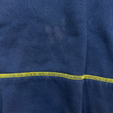 Vintage 90s Pony Hoodie Men XL Blue Embroidered Logo Thrashed Hooded Sweater