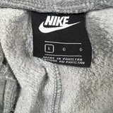 Nike Sportswear Sweatpants Mens Large Gray Swoosh Taper Leg Jogger