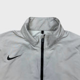 Nike Golf Jacket Mens Large Grey Sportswear 1/2 Zip Lightweight Short Sleeve