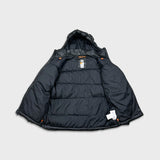 Nike ACG Sportswear Jacket Mens XL Black Swoosh Spell Out Puffer Down Coat