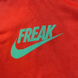 Nike Giannis Freak Hoodie Mens Medium Red Sportswear NBA Basketball Hooded Sweater