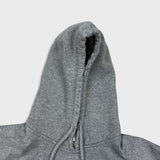 Mitchell & Ness Toronto Raptors Hoodie Mens XL Gray Classic Logo NBA Basketball Sweater