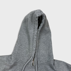 Mitchell & Ness Toronto Raptors Hoodie Mens XL Gray Classic Logo NBA Basketball Sweater