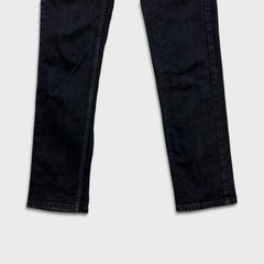 Levi's 511 Jeans Mens 30x30 Black Slim Fit Mid Rise Dark Wash Stretch Denim Pants