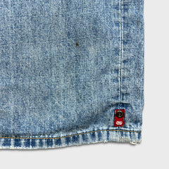 Vintage Ecko Unltd Jeans Mens 34x33 Blue Light Wash Relaxed Fit Baggy Y2K Denim Pants