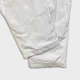 Vintage Y2K Kappa Gara AS Roma Track Pants Mens 2XL White Athletic Sportswear FIFA