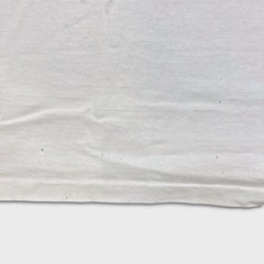 Vintage 90s Ocean Pacific Sleeveless T Shirt Mens Large White Thrashed Beach Surfing
