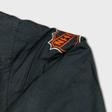 Vintage 90s Starter Boston Bruins Jacket Mens Medium Black NHL Hockey Full Zip