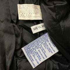 Vintage 90s Pro Line Starter San Francisco 49ers Leather Jacket Mens XL Black NFL Football Letterman Varsity