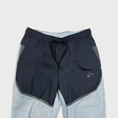 Nike Sportswear Sweatpants Mens Small Gray Tech Fleece Swoosh Taper Leg Jogger