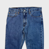 Levi's 516 Jeans Mens 36x34 Blue Slim Straight Leg Medium Wash Denim Pants