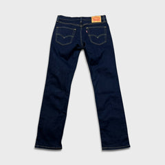 Levi's 511 Jeans Mens 33x32 Blue Slim Fit Mid Rise Dark Wash Stretch Denim Pants