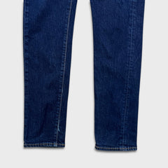 Levi's 510 Skinny Jeans Mens 30x30 Blue Dark Wash Stretch Mid Rise Tapered Leg Denim Pants