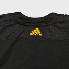 2019 Adidas Pittsburgh Penguins Stadium Series Patch Jersey Mens Large Black Fight Strap
