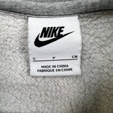 Nike Sportswear Sweatshirt Mens Large Gray Swoosh Pullover Crewneck